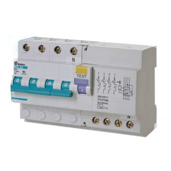  ДТЗ с прекъсвач - RCBO 30mA 4p 40A AC type Shihlin